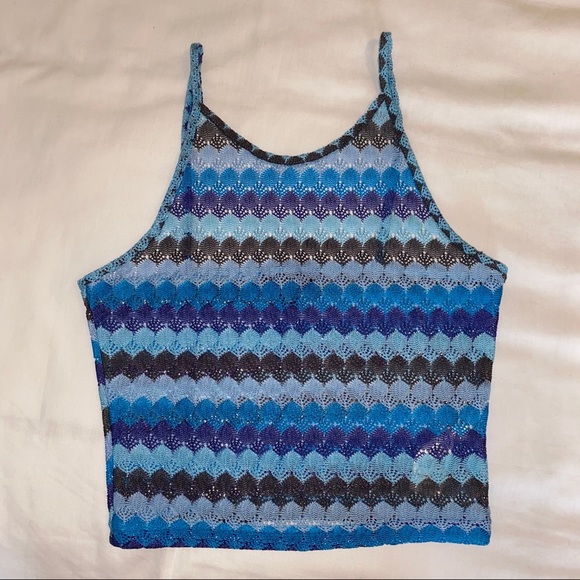 🌴 3/$30 TOPSHOP Cropped Crochet Tank 🌴 - Picture 2 of 4